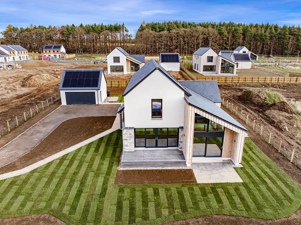 Woodend at Crathes Private Housing Development, Banchory